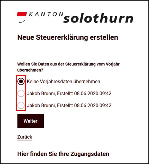 etax solothurn 2023